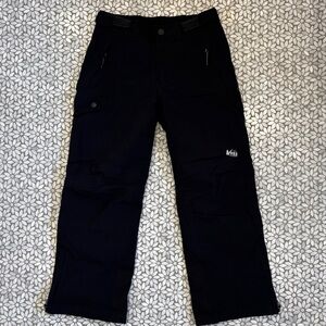 Kid’s REI Co-op Outdoor Ski/Snow Pants in Black, Size 10-12